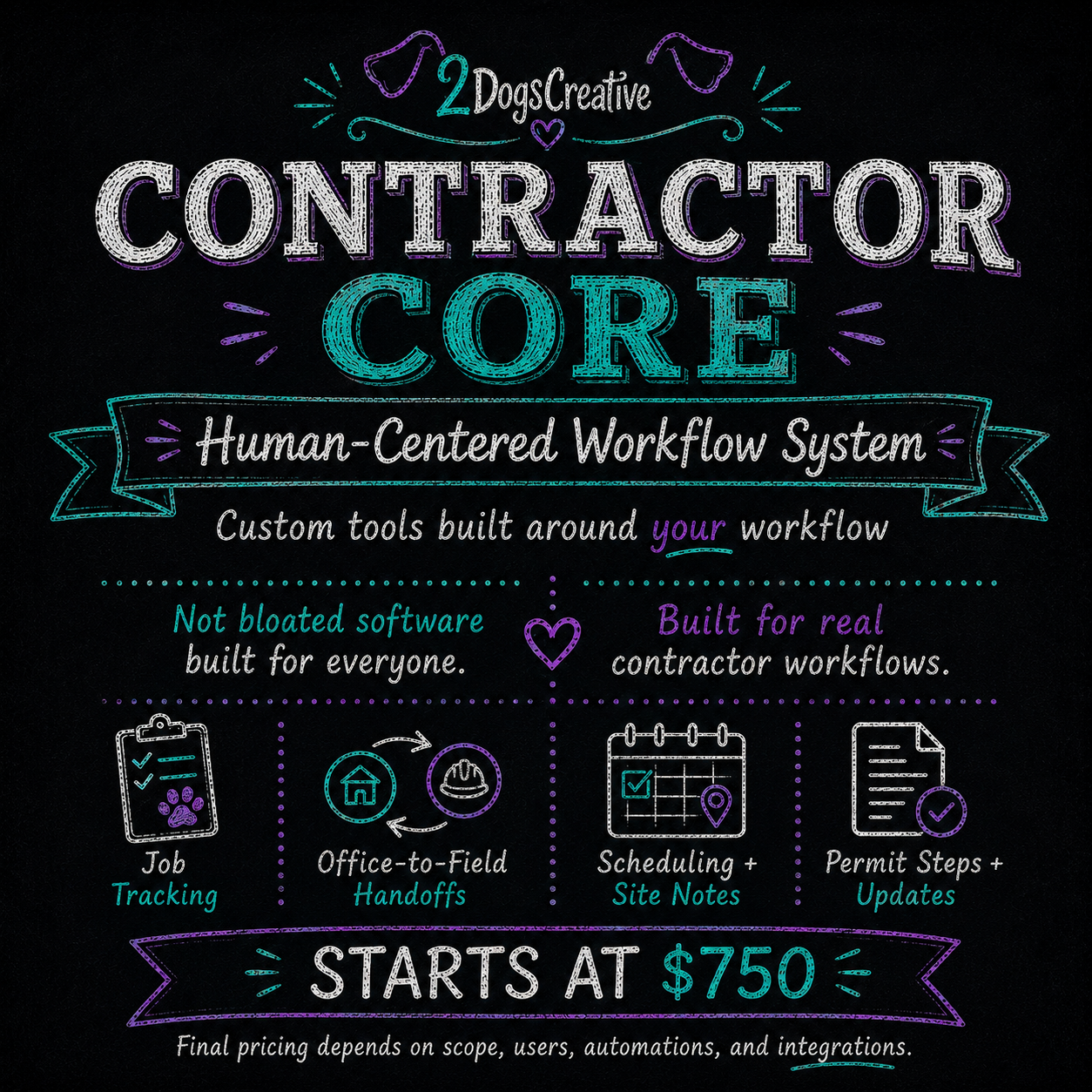 Contractor Core Workflow System