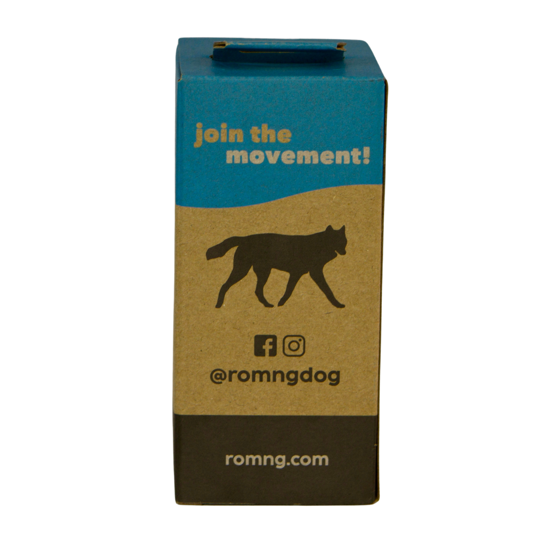 bio-based dog poop bags + bamboo dispenser | Supports Dog Rescues | 2DogsCreative